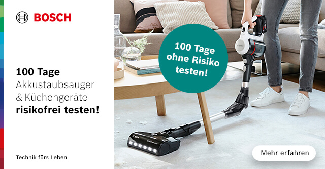 Zufrieden? Oder Geld zurück von Bosch