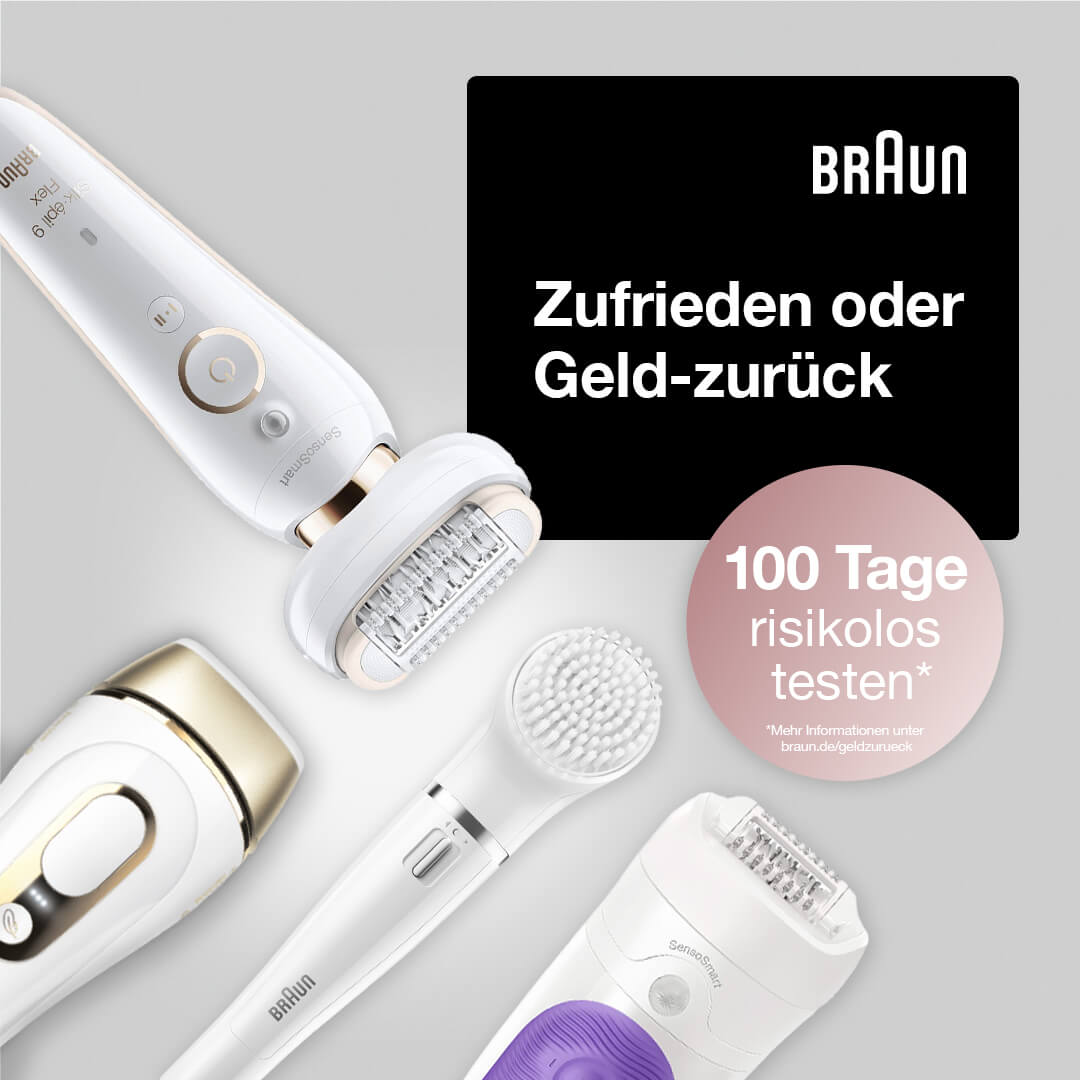 Testen Sie 100 Tage lang Braun