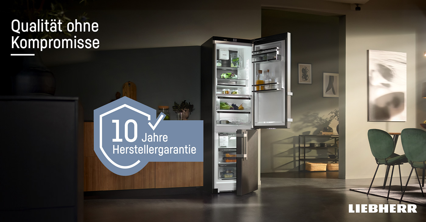 Jetzt stromsparendes Gerät kaufen und kostenlos 10 Jahre Herstellergarantie erhalten