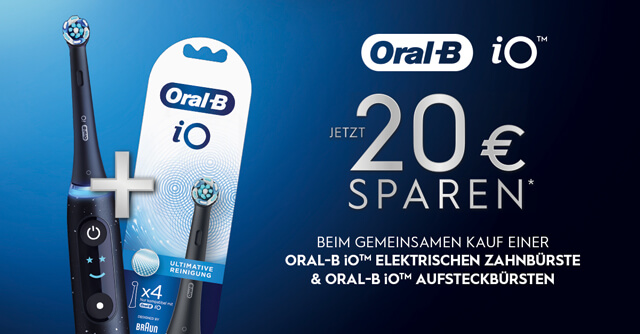 Jetzt mit Oral-B 20 € sparen