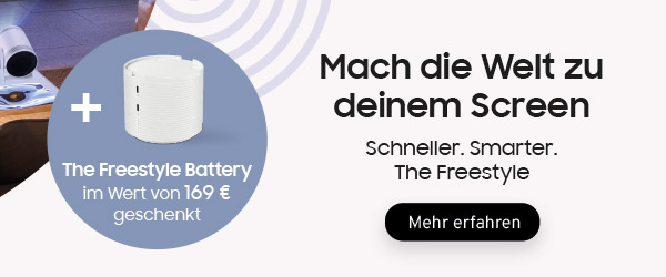 Samsung The Freestyle Battery geschenkt!