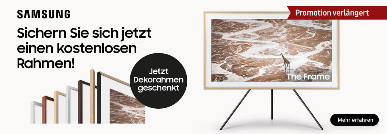 Samsung The Frame - Dekorahmen geschenkt