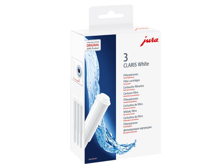 JURA 68739 CLARIS  Filterpatrone White 3er Pack 