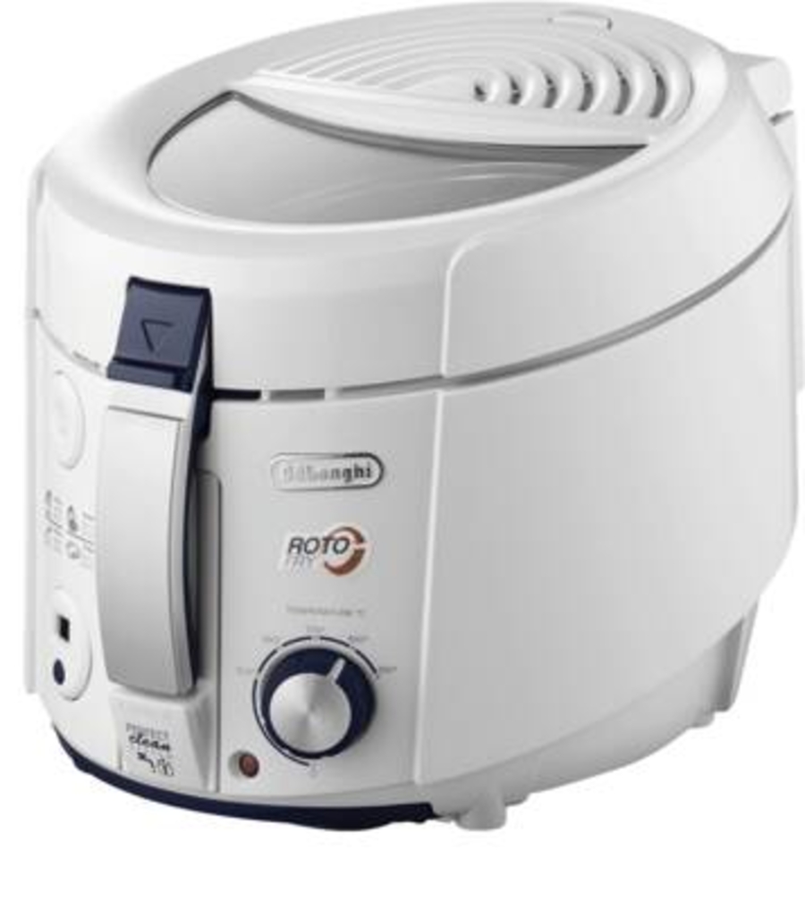 De´Longhi F38436 ROTO-FRY RotoFry Fritteuse Antihaftbeschichtung 1,2 kg Fassungsvermögen, Easy Clean System