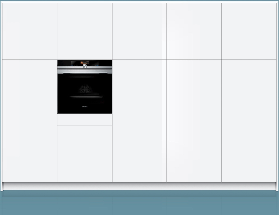 Siemens HB676GBS1 iQ700, Einbau-Backofen TFT-Touchdisplay 13 Beheizungsarten