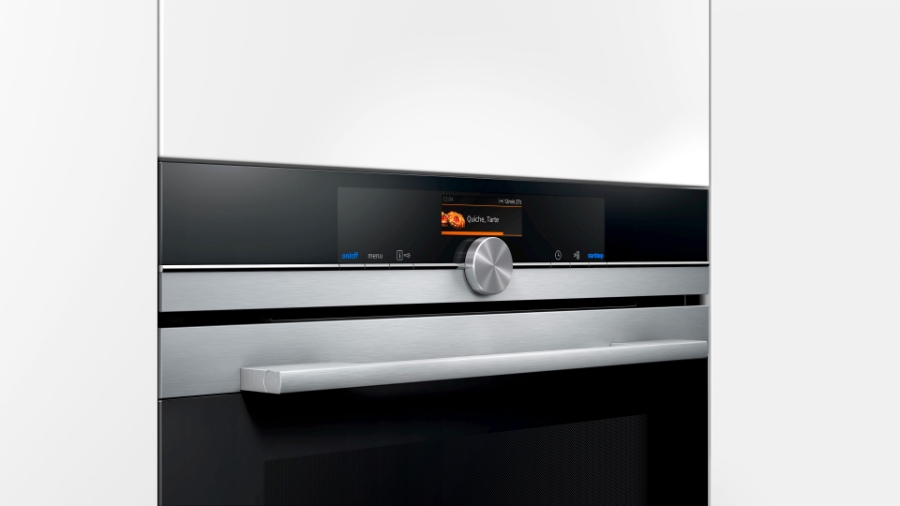 Siemens HB676GBS1 iQ700, Einbau-Backofen TFT-Touchdisplay 13 Beheizungsarten