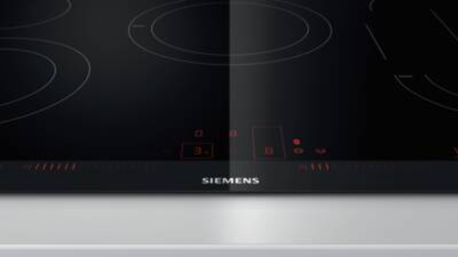 Siemens ET875LMP1D Einbau Kochstelle Glaskeramik 80 cm Edelstahl 1 Kombi-Zone, 4 highSpeed-Kochzonen