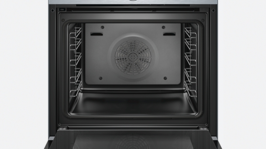 Bosch HBG636ES1 Backofen Edelstahl A+ Assist-Funktion 1 x Backblech emailliert, 1 x Kombirost, 1 x Universalpfanne