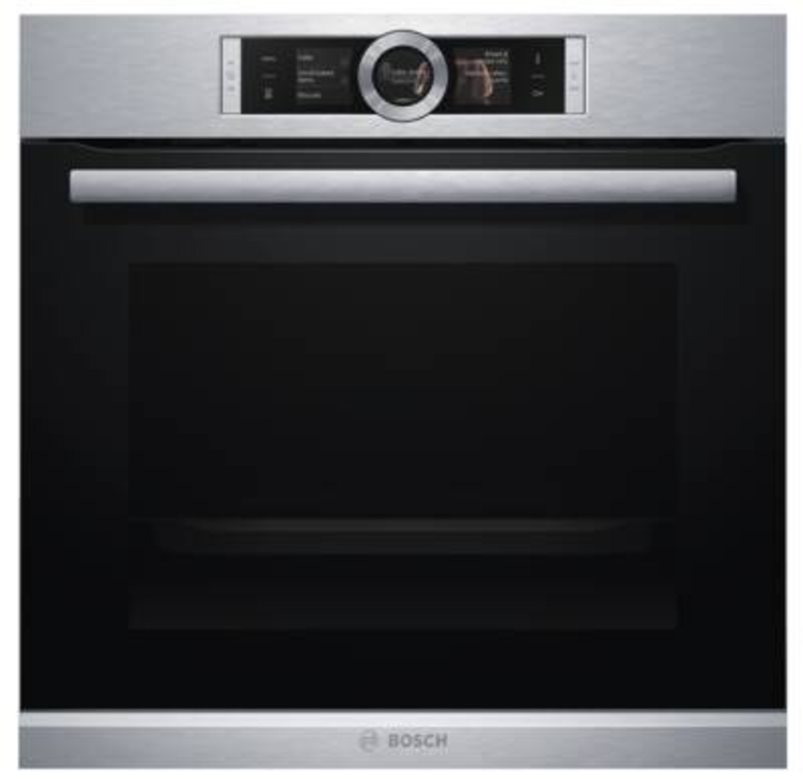 Bosch HBG636ES1 Backofen Edelstahl A+ Assist-Funktion 1 x Backblech emailliert, 1 x Kombirost, 1 x Universalpfanne