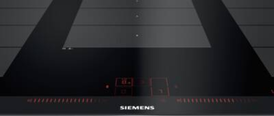 Siemens EX975LXC1E Induktions-Kochstelle Glaskeramik Edelstahl 90 cm Facetten-Design