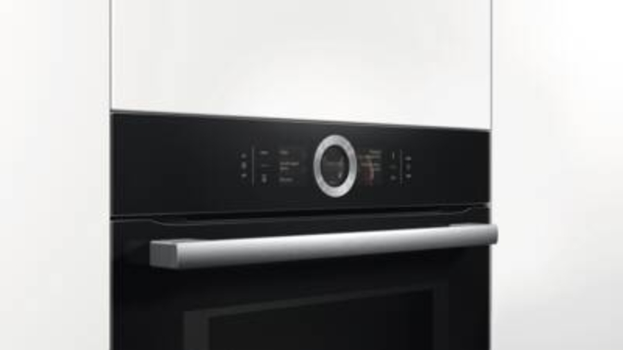 Bosch HMG6764B1 Backofen mit Mikrowelle Vulkan Schwarz 