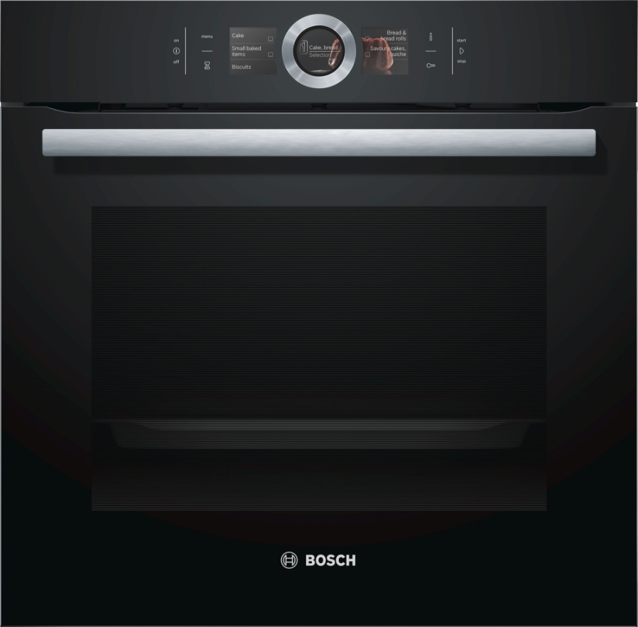 Bosch HBG676EB6 Serie | 8 Backofen  Einbau HomeConnect  Pyrolyse  Vulkan Schwarz