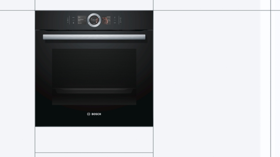 Bosch HBG676EB6 Serie | 8 Backofen  Einbau HomeConnect  Pyrolyse  Vulkan Schwarz