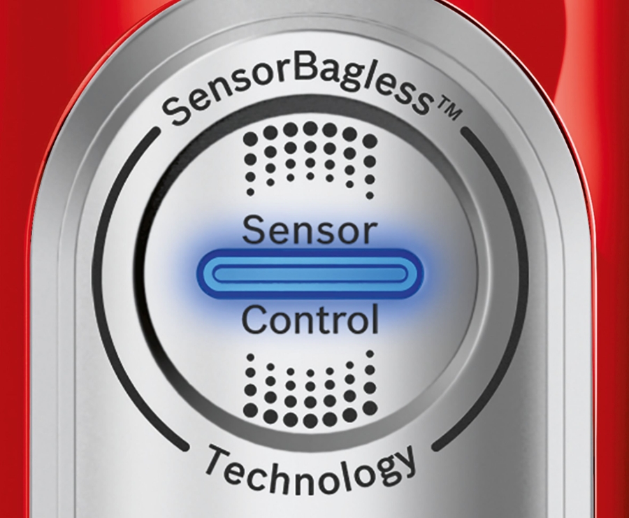 Bosch BCH6ZOOO Handstaubsauger Zoo'o ProAnimal Beutellos, tornadorot Akkusauger 25.2V Rot