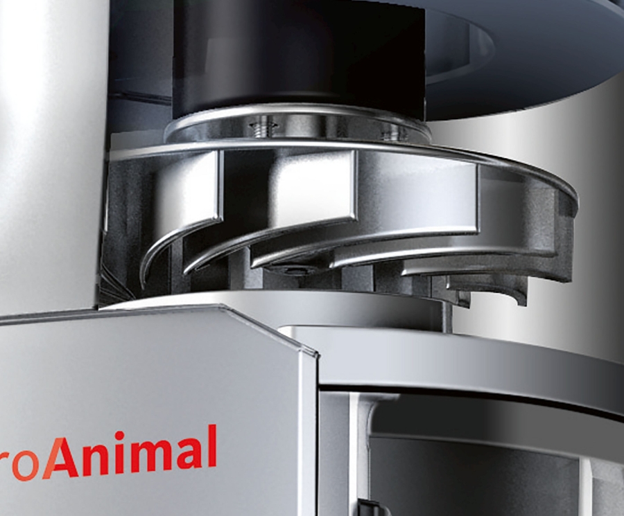 Bosch BCH6ZOOO Handstaubsauger Zoo'o ProAnimal Beutellos, tornadorot Akkusauger 25.2V Rot