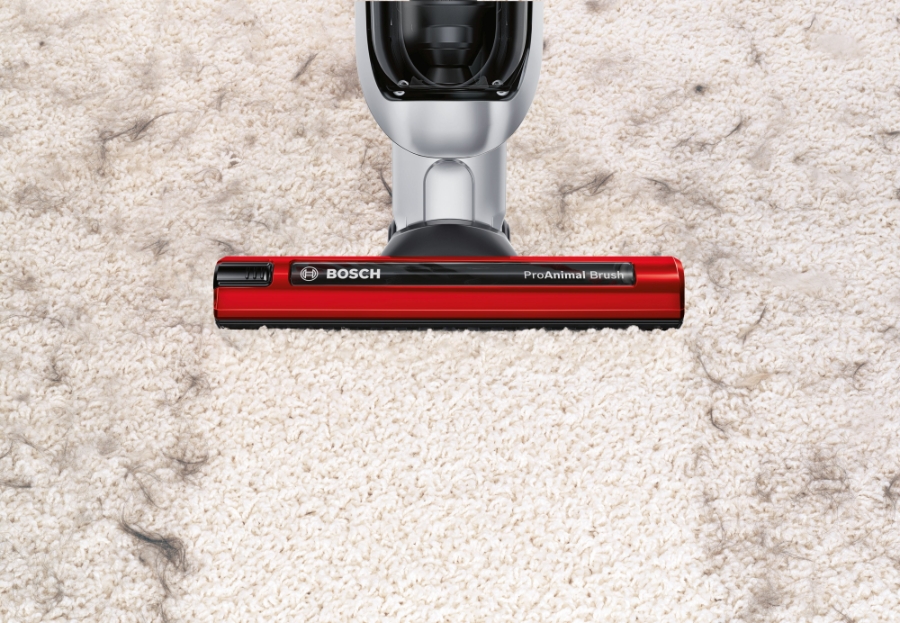 Bosch BCH6ZOOO Handstaubsauger Zoo'o ProAnimal Beutellos, tornadorot Akkusauger 25.2V Rot
