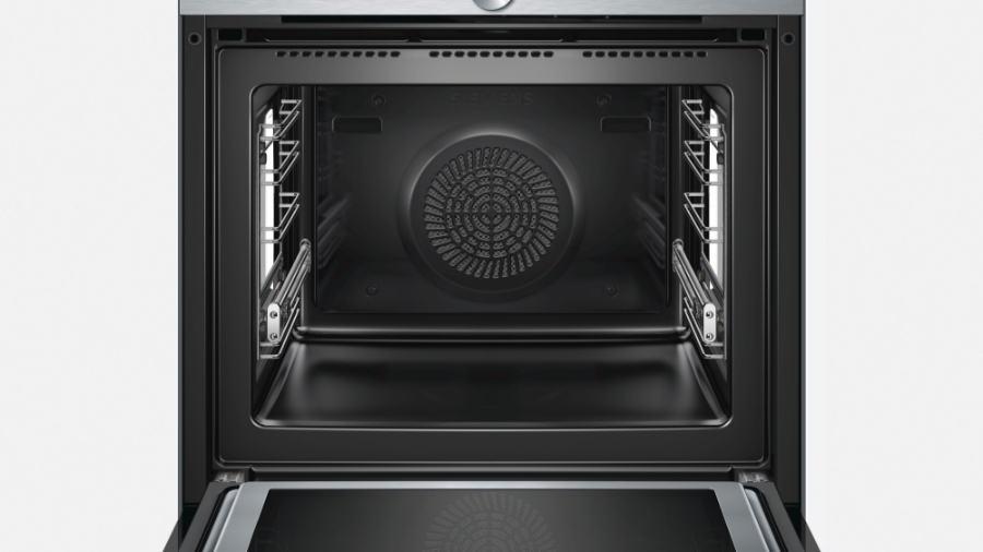 Siemens HN678G4S6 Backofen mit Mikrowelle und Dampfunterstützung Gerätemaße (HxBxT): 595 x 595 x 548 mm, Home Connect