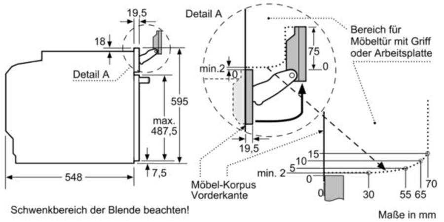 Siemens HN678G4S6 Backofen mit Mikrowelle und Dampfunterstützung Gerätemaße (HxBxT): 595 x 595 x 548 mm, Home Connect