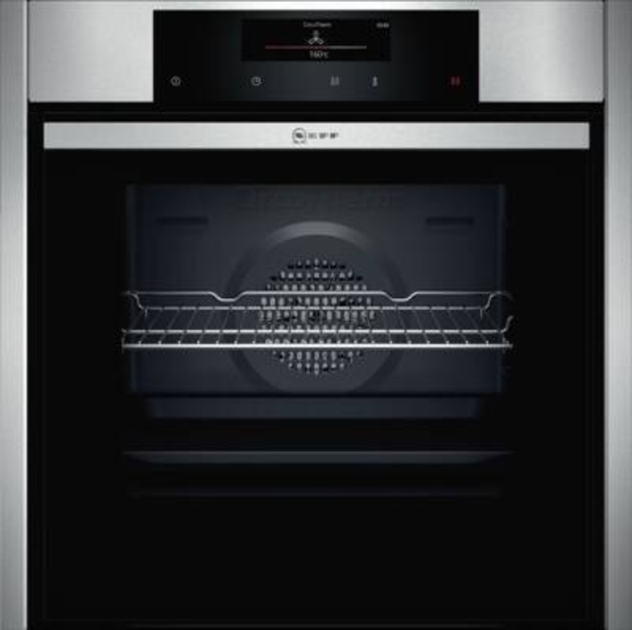Neff BCT5664N Backofen Einbau Edelstahl 60 cm B56CT64N0 Einbaubackofen mit SLIDE&HIDE® #hideslide