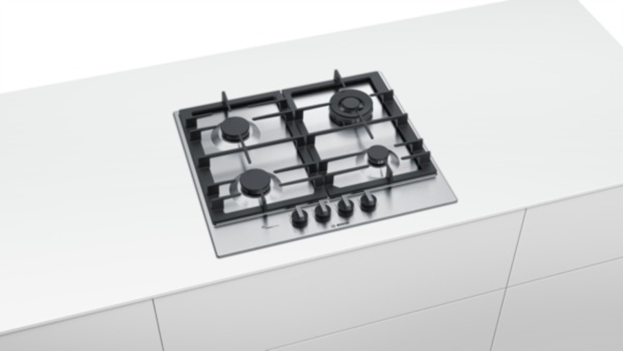 Bosch PCH6A5C90D Gaskochstelle autark 60 cm Edelstahl 
