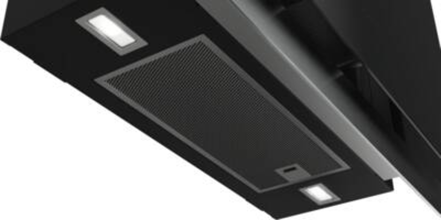 Siemens LC97FQP60 Schwarz mit Glasschirm Wand-Esse 90 cm EEK A 
