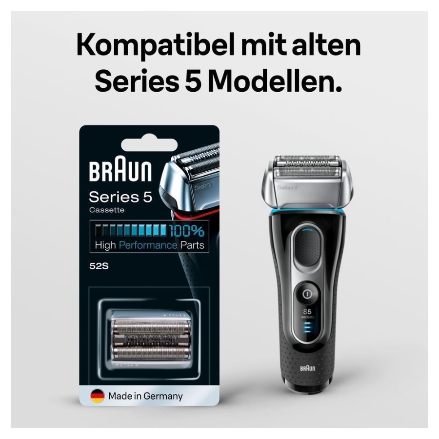 Braun Personal Care Series 5 52S Elektrorasierer Ersatzscherteil 