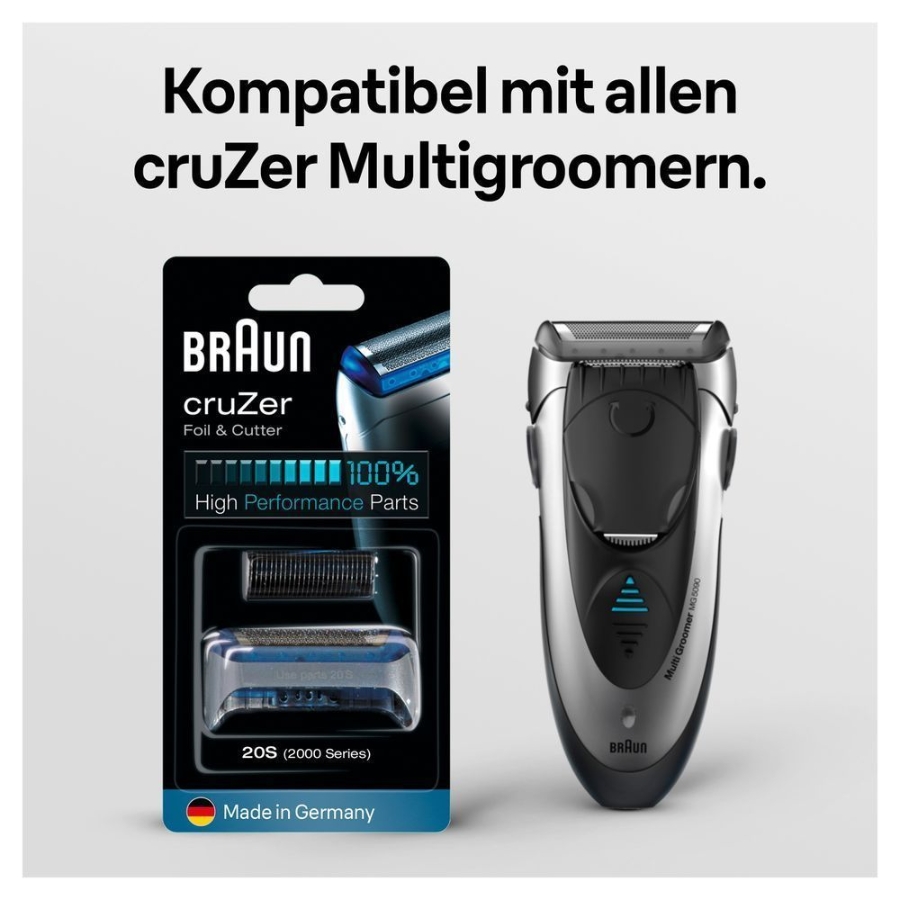 Braun Personal Care 20S Elektrorasierer Ersatzscherteil 