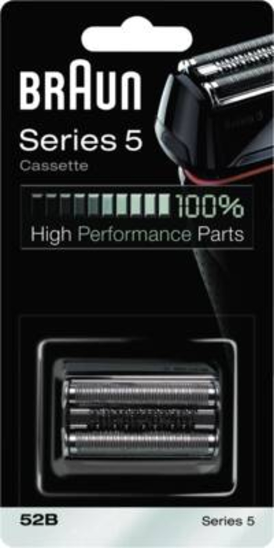 Braun Personal Care 52B Series 5 Elektrorasierer Ersatzscherteil schwarz 