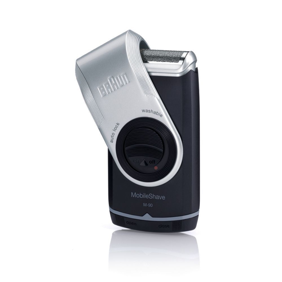 Braun Personal Care PocketGo M90 MobileShave Reiserasierer 