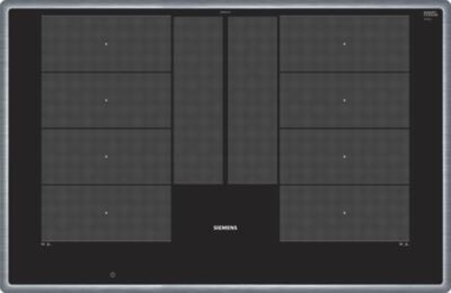 Siemens EX845LYC1E Einbau Induktions-Kochstelle Glaskeramik Flachrahmendesign Edelstahl 80cm
