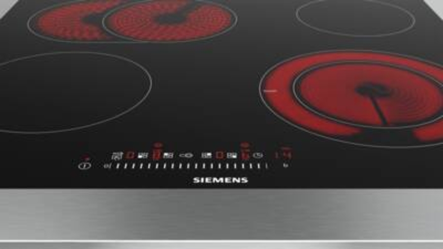 Siemens ET601FNP1E Einbau Flächenbündiges Design 60 cm Kochstelle, Glaskeramik