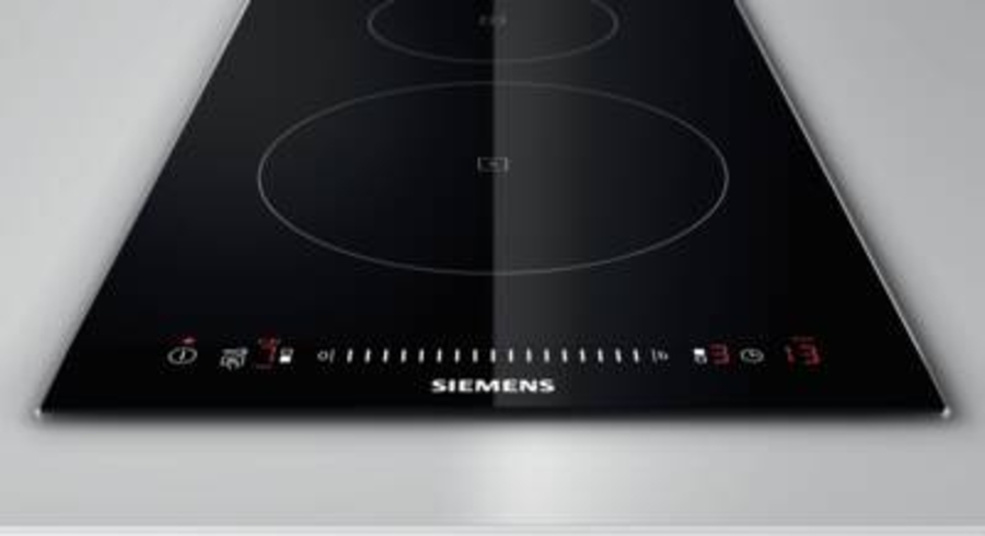 Siemens EH375FBB1E Einbau Induktions-Kochstelle, Glaskeramik 30 cm Edelstahl