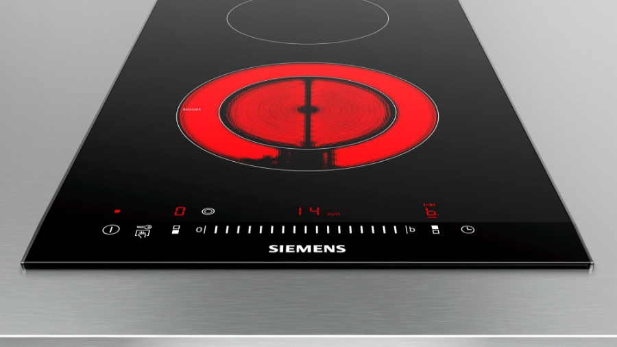 Siemens ET375FFP1E Einbau FacettenDesign 30 cm Kochstelle, Glaskeramik