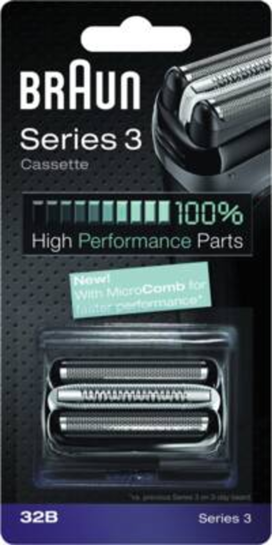 Braun Personal Care Series 3 32B Elektrorasierer Ersatzscherteil 