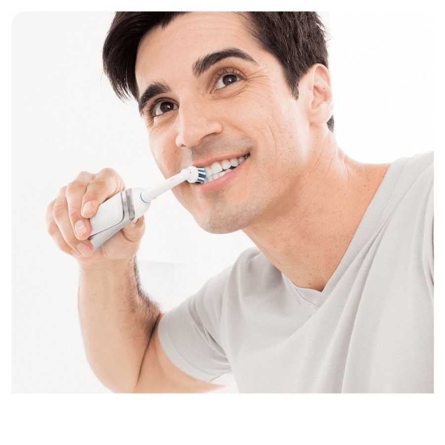 Oral-B TriZone 3000 Elektrische Zahnbürste Grün 