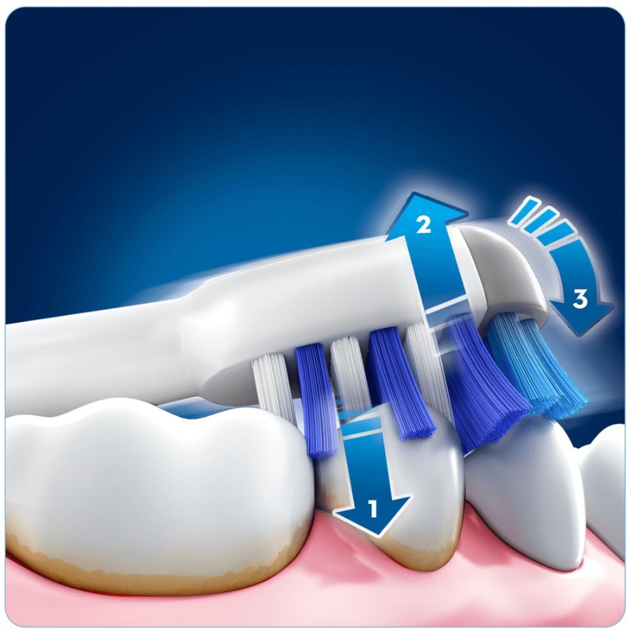 Oral-B TriZone 3000 Elektrische Zahnbürste Grün 