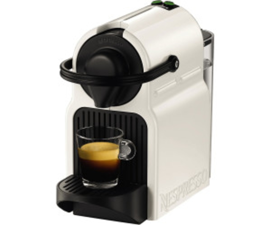 Krups XN1001 Inissia Nespresso Kaffeekapselmaschine, weiß