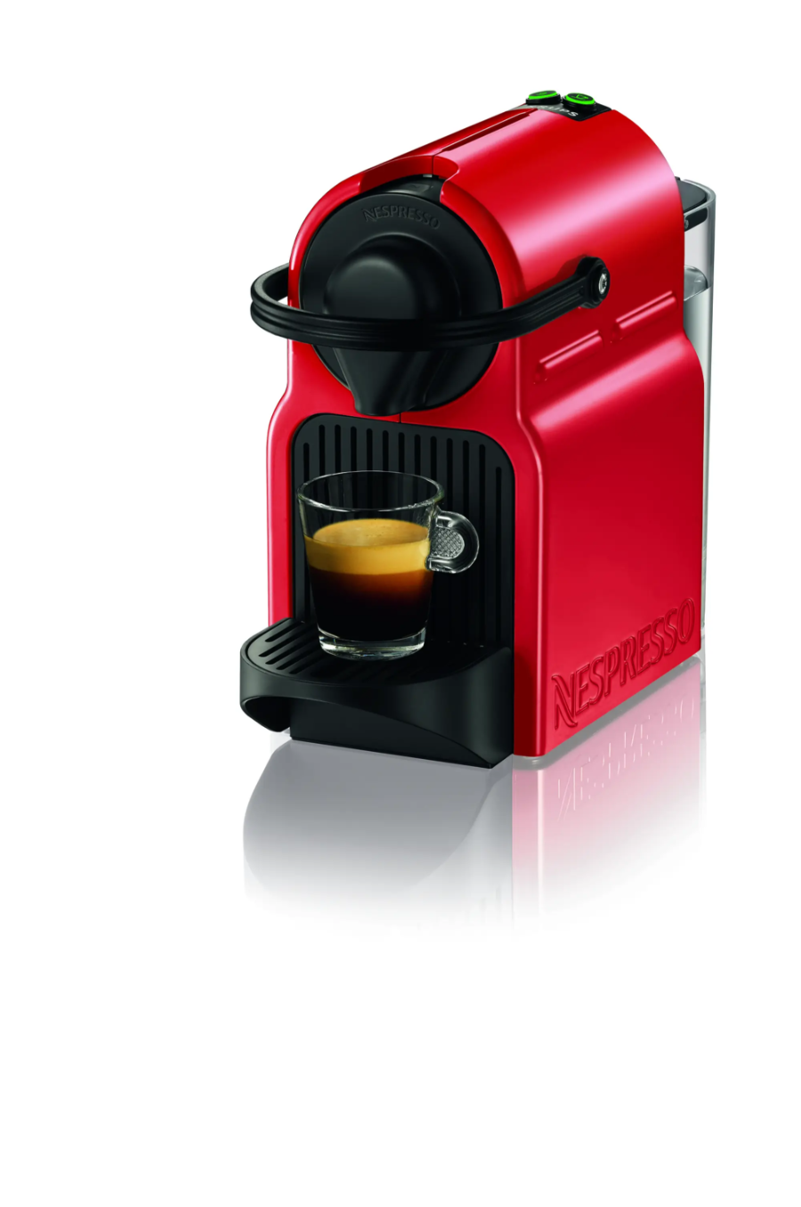 Krups XN1005 Nespresso Kaffeemaschine INISSIA Rot  Kapselmaschine