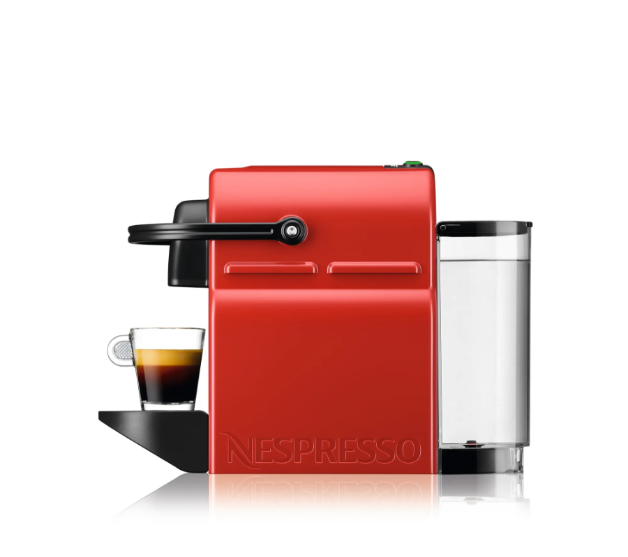Krups XN1005 Nespresso Kaffeemaschine INISSIA Rot  Kapselmaschine