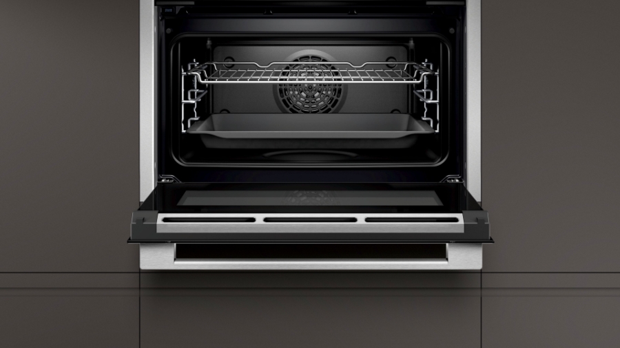Neff CFS1522N Kompaktdampfbackofen 60 x 45 cm, Edelstahl (C15FS22N0)