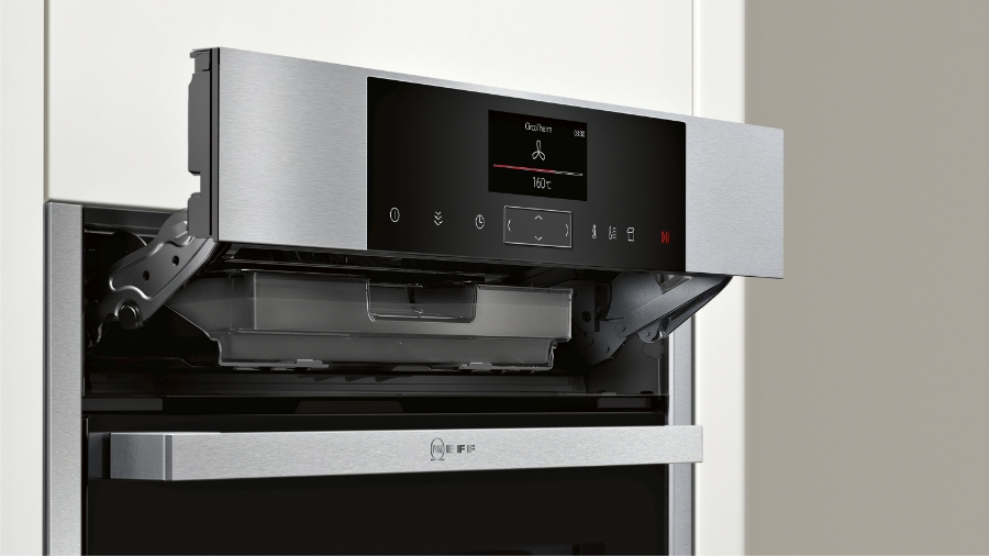 Neff CFS1522N Kompaktdampfbackofen 60 x 45 cm, Edelstahl (C15FS22N0)
