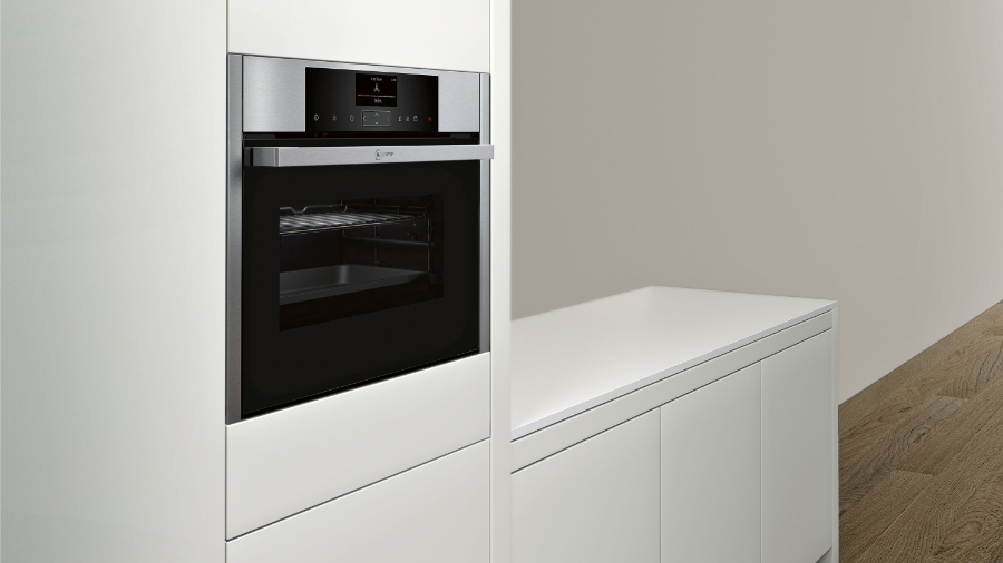 Neff CFS1522N Kompaktdampfbackofen 60 x 45 cm, Edelstahl (C15FS22N0)