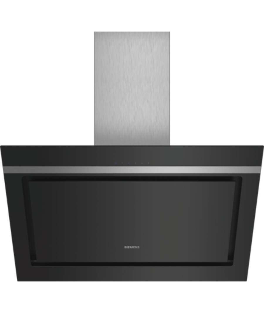 Siemens LC87KIM60 Schwarz mit Glasschirm Wand-Esse 80 cm EEK A 