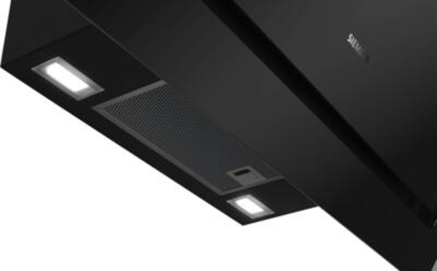 Siemens LC87KIM60 Schwarz mit Glasschirm Wand-Esse 80 cm EEK A 