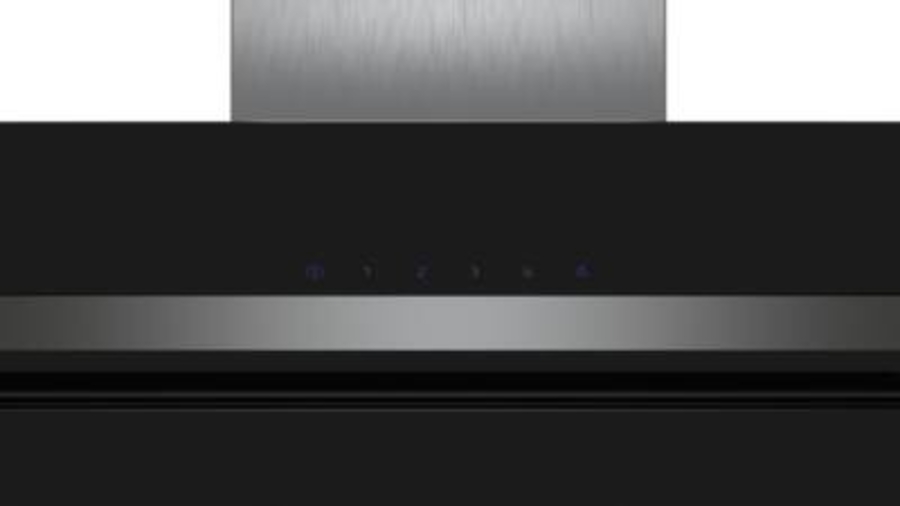 Siemens LC87KIM60 Schwarz mit Glasschirm Wand-Esse 80 cm EEK A 