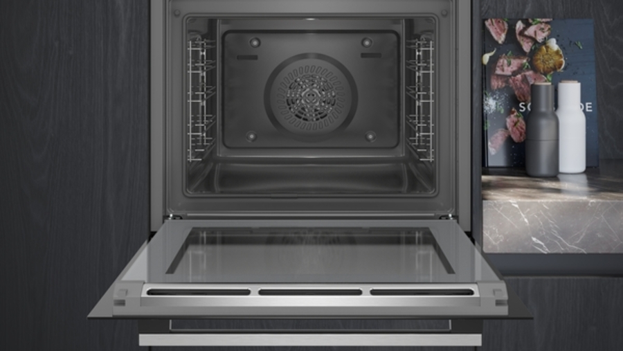 Siemens HB578ABS0 iQ500, Einbau-Backofen 60cm Pyrolyse (Selbstreinigung) Edelstahl