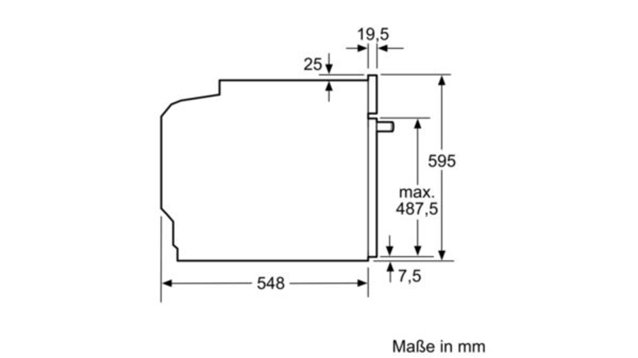 Siemens HE517ABS0 iQ500, Einbau-Herd, 60 x 60 cm, Edelstahl 