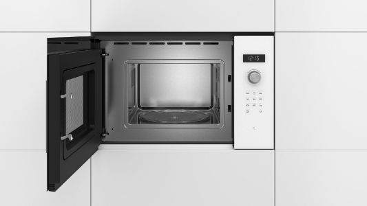 Bosch BFL524MW0 Einbau-Mikrowellengerät Polar Weiß
