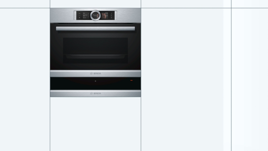 Bosch BIC630NS1 Wärmeschublade  Edelstahl 14 cm Nische 