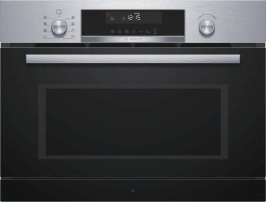Bosch COA565GS0 Edelstahl Einbau-Mikrowelle mit Dampfgarfunktion